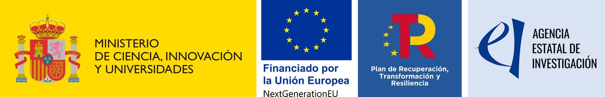 Ministerio de Ciencia, Innovación y Universidades; Financiado por la Unión Europea NextGenerationEU; Plan de Recuperación, Transformación y Resiliencia; Agencia Estatal de Investigación